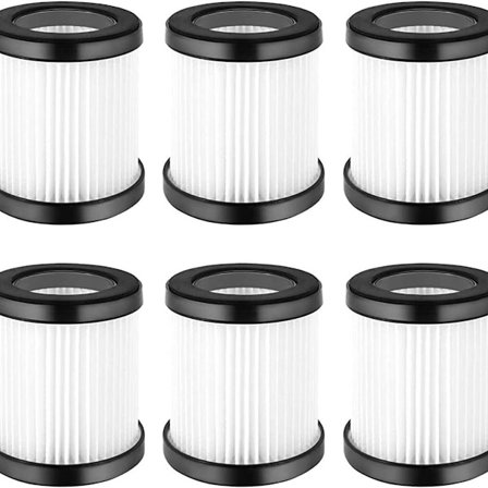 6 kpl MOOSOO XL-618A -vaihtosuodatinta Beldray BEL0776/ BEL0813 -imuriin