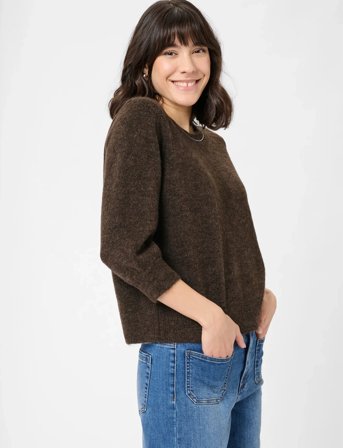 Kaffe Kameridith Pullover - Brown - S