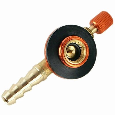 Udendørs Camping Komfur Gas Påfyldningsadapter Sikker Omskiftning Opladning Oppustelig Reguleringsventil Til Flad Tank Flydende Cylinder