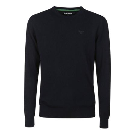 Barbour, Round-neck Knitwear Blauw, Heren, Maat:XL