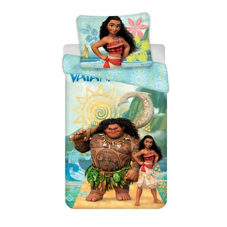 Disney Vaiana äventyrssängtäckeset 140×200 cm, 70×90 cm