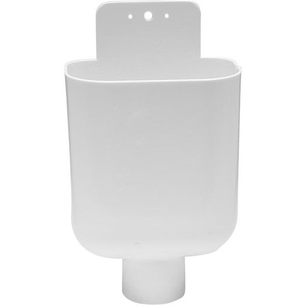 Faluplast 8036605 Spilltrakt 40 mm, hvit, Innendørsavløp