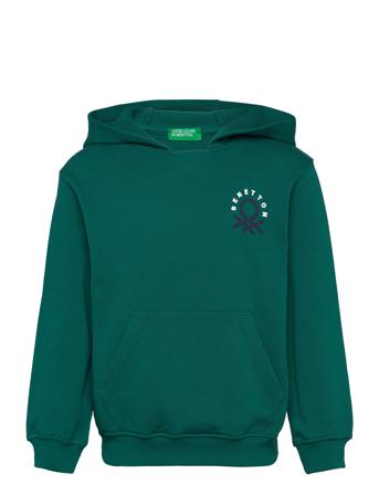 Sweater W/Hood Green United Colors Of Benetton