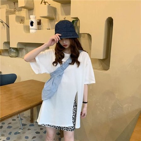 T-shirt dam Topp VIT L