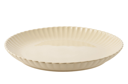 Storefactory Flora Dekketallerken Beige Ø33