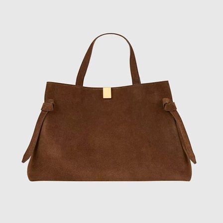 Håndtaske i ruskind, håndtaske, diagonal håndtaske til kvinder