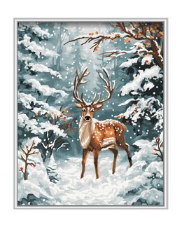 Paint By Numbers Reindeer