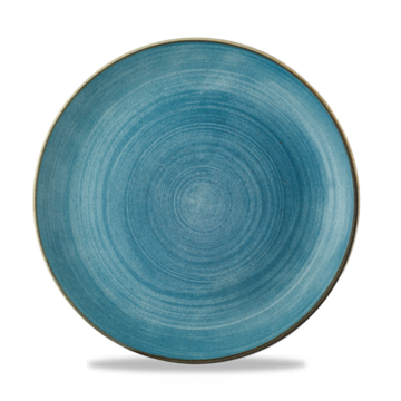 Churchill Raw Teal Tallerken