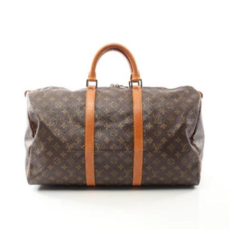 Louis Vuitton Vintage, Pre-owned Leather louis-vuitton-bags Bruin, Dames, Maat:ONE Size