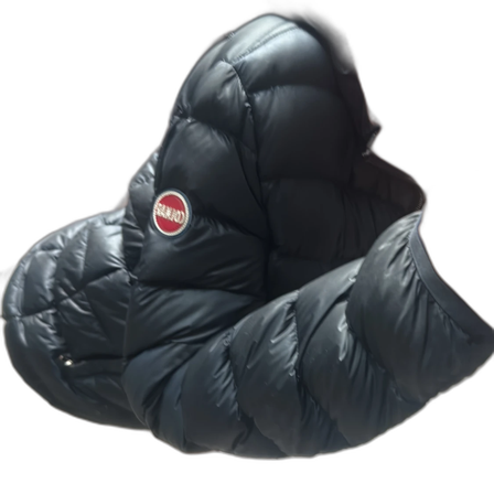 Blå pufferjacka från Colmar