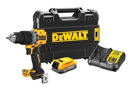 Dewalt DCD805E1T-QW Slagskruvdragare med batteri och laddare, Maskiner