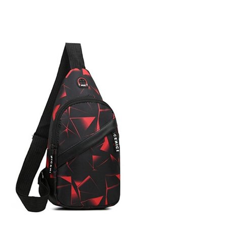 Smidig Stort Utrymme Axelväska Bröstväska