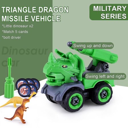 Puuha-auto Purka ja Kokoa Kaivinkone DIY Pähkinä Rakennuslelu