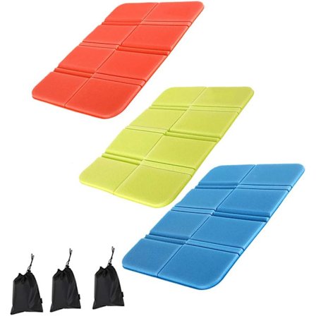 Bärbar hopfällbar skumfuktighetsplatta (3 färger) 3 delar
