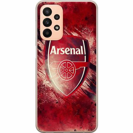 Samsung Galaxy A23 5g Genomskinligt Skal Arsenal Football