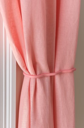 Jotex - Gardinbånd 2-pakk Rosa - MAGDA - Kjøp Gardinholdere hos Jotex