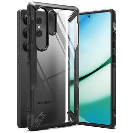 Ringke Fusion X-etui for Samsung Galaxy S25 Ultra - Svart