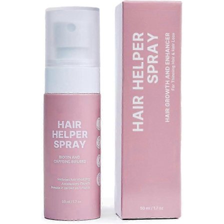 Hair Helper Spray, Hair Helper Vækst Spray, Reparer Naturligt Tyndt Hår, Lad Håret Vokse Og Blive Tykkere Til Sparse Hår 50 ml
