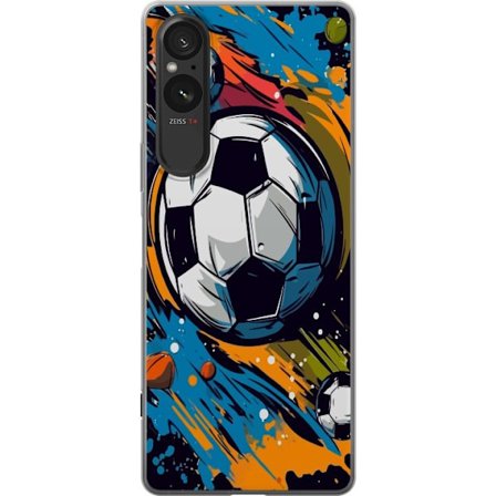 Mobilskal till Sony Xperia 10 VI med Fotbollar