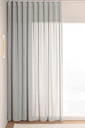 Hasta - Verho Extra Wide Malva - Sininen - Poimutusnauhaverhot - 280 - - Homeroom