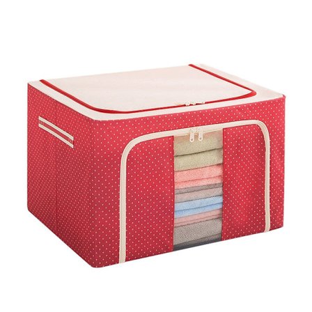 Förvaringslåda Quilt Baina Box RÖD - spot försäljning