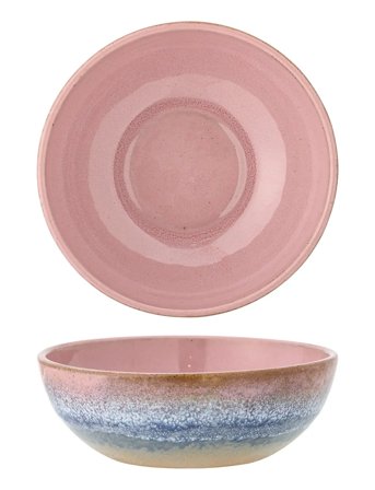 Bloomingville Paula Skål, Rosa - Multi/patterned - Ø 16 CM