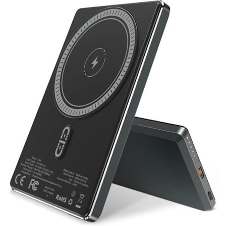 Mag-Safe Powerbank 5000mAh YISH Extern Batteri