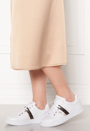 Guess Reel Active Leather Like White Klær