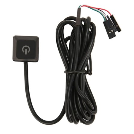 PC Strømknapp Forlengelseskabel Ekstern Fleksibel Strømbryter Adapter 1.65m 5.4ft