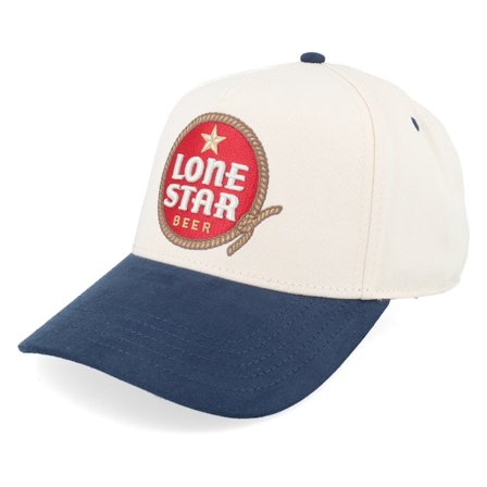American Needle - Blanc adjustable Casquette - Wrangler Lone Star Beer Ivory/Blue A-Frame Adjustable @ Hatstore