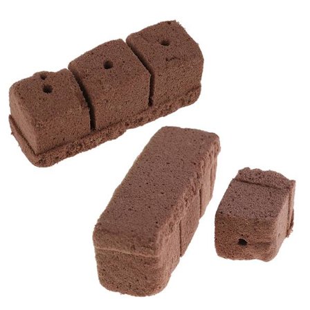 10 stk rockwool hydroponics dyrker startkuber