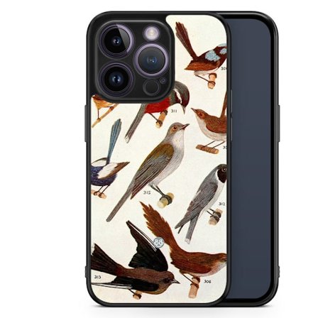 Bjornberry Skal iPhone 14 Pro -Fåglar