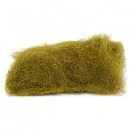 Snowshoe Rabbit Foot Dubbing - Olive