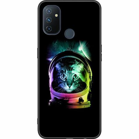 Oneplus Nord N100 Svart Skal Space Cat
