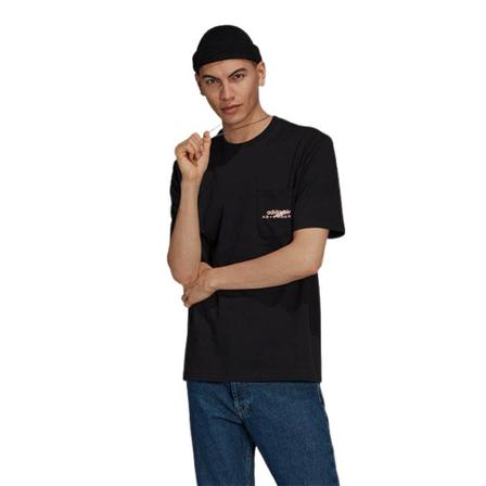 Adidas Originals, Koszulka Adventure Pocket Logo Tee Gn 2363 XS Czarny, Mężczyzna, Rozmiar: L