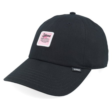 Djinns - Black unconstructed Czapka Z Daszkiem - Dnc Pool Black Dad Cap @ Hatstore