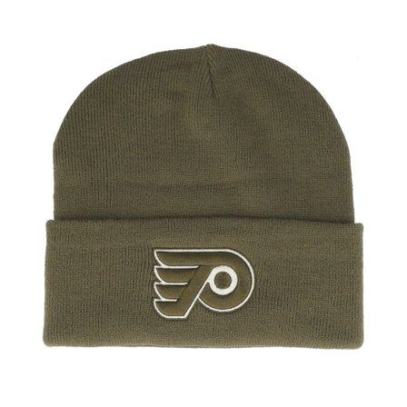 Mitchell & Ness - NHL Verde cuff Beanie - Philadelphia Flyers Fashion Basic Knit Olive Cuff @ Hatstore