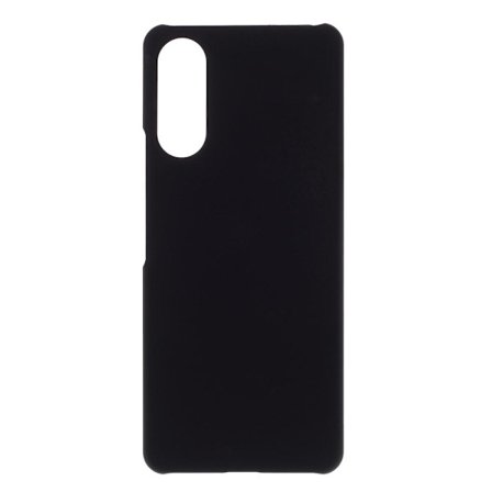 Rubberized Hard Plastic Case for Sony Xperia 1 II - Black