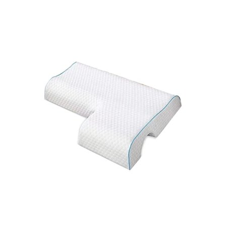 Buet krammepude, parpude med langsom rebound og åndbart memory-skum, par krammepude til anti-pre