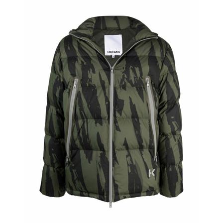 Kenzo, Coat Zielony, Mężczyzna, Rozmiar: M