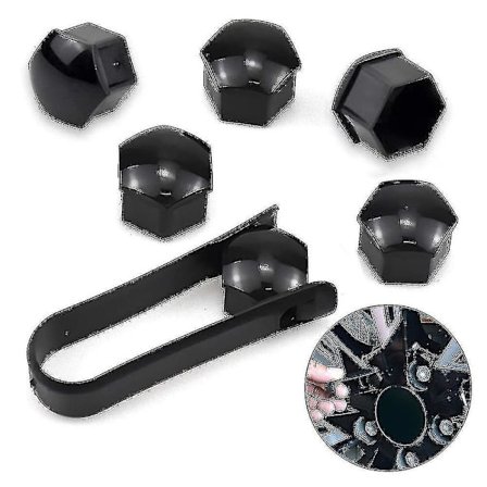 Hjulbultskydd, 17mm Hjulmutterlock, Passar Alla Bilmärken