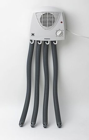 ADAX Skotørker Basic ST12T 290w hvit