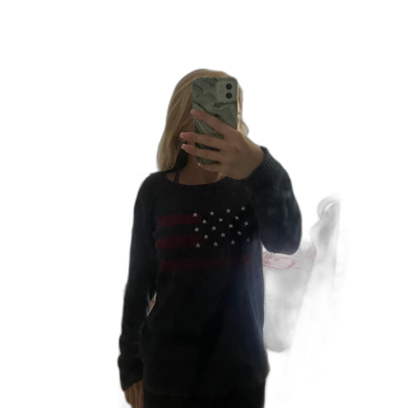 Blå lexigton tjocktröja ️