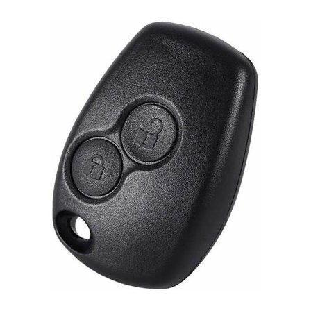 Fjernstart Bilnøgle Fjernbetjening 2 Knapper Automatisk Nøgle Fjernbetjening Skal Cover til Clio Kangoo Modus Master