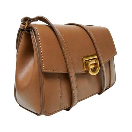 Mango Long strap Taske Brun, Dame Skuldertasker, Størrelse: ONE Size