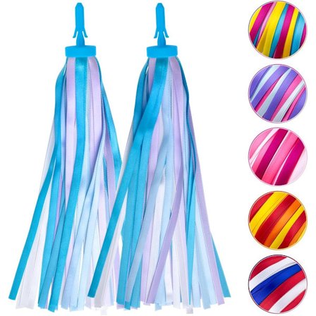 1 par styrlindor - Cykellindor - Styrtillbehör - Lämplig för cyklar och skotrar (Blå)