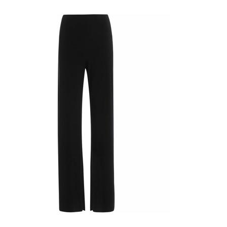 Norma Kamali, Trousers Czarny, Kobieta, Rozmiar: M