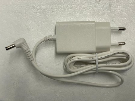 Ontario 220V-adapter til kalender-klokke, hvit