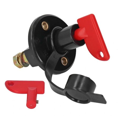 Batterifrakoblingsbryter Strømbrudd Isolator DC 12V 24V Tilbehør for bilbåt