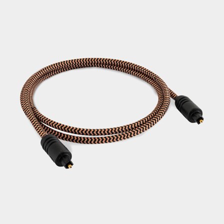 Optisk kabel Proson, 1 meter, optisk (hane) till optisk (hane)